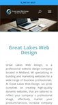 Mobile Screenshot of greatlakeswebdesign.com